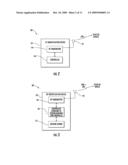 INFORMATION PROCESSING SYSTEM FOR A STORE PROVIDING CONSUMER-SPECIFIC ADVERTISEMENT FEATURES AND RELATED METHODS diagram and image