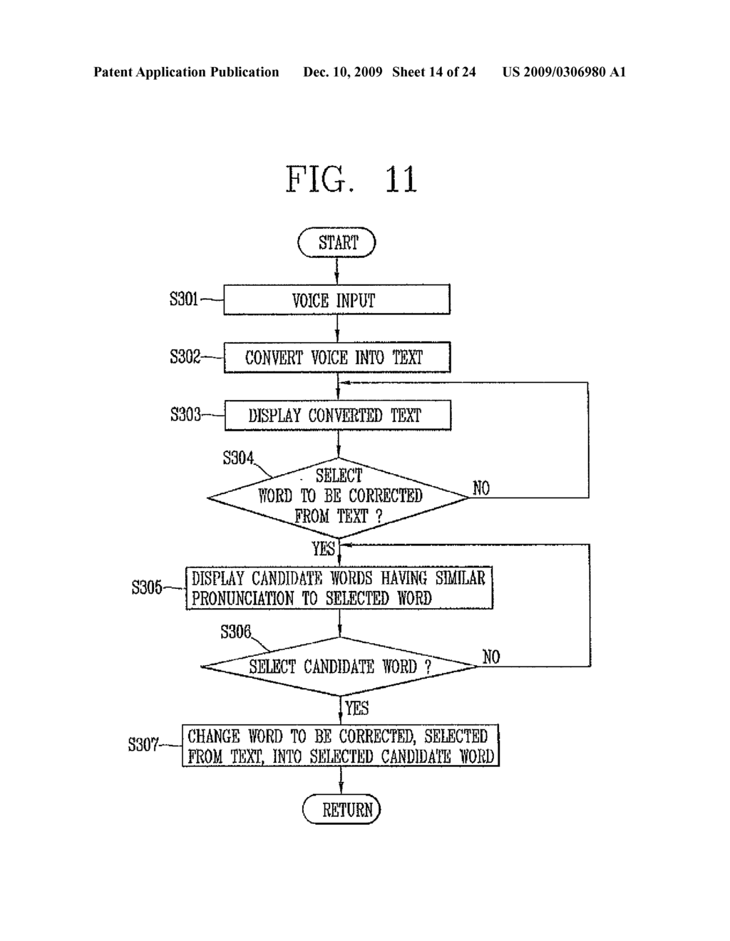 MOBILE TERMINAL AND TEXT CORRECTING METHOD IN THE SAME - diagram, schematic, and image 15