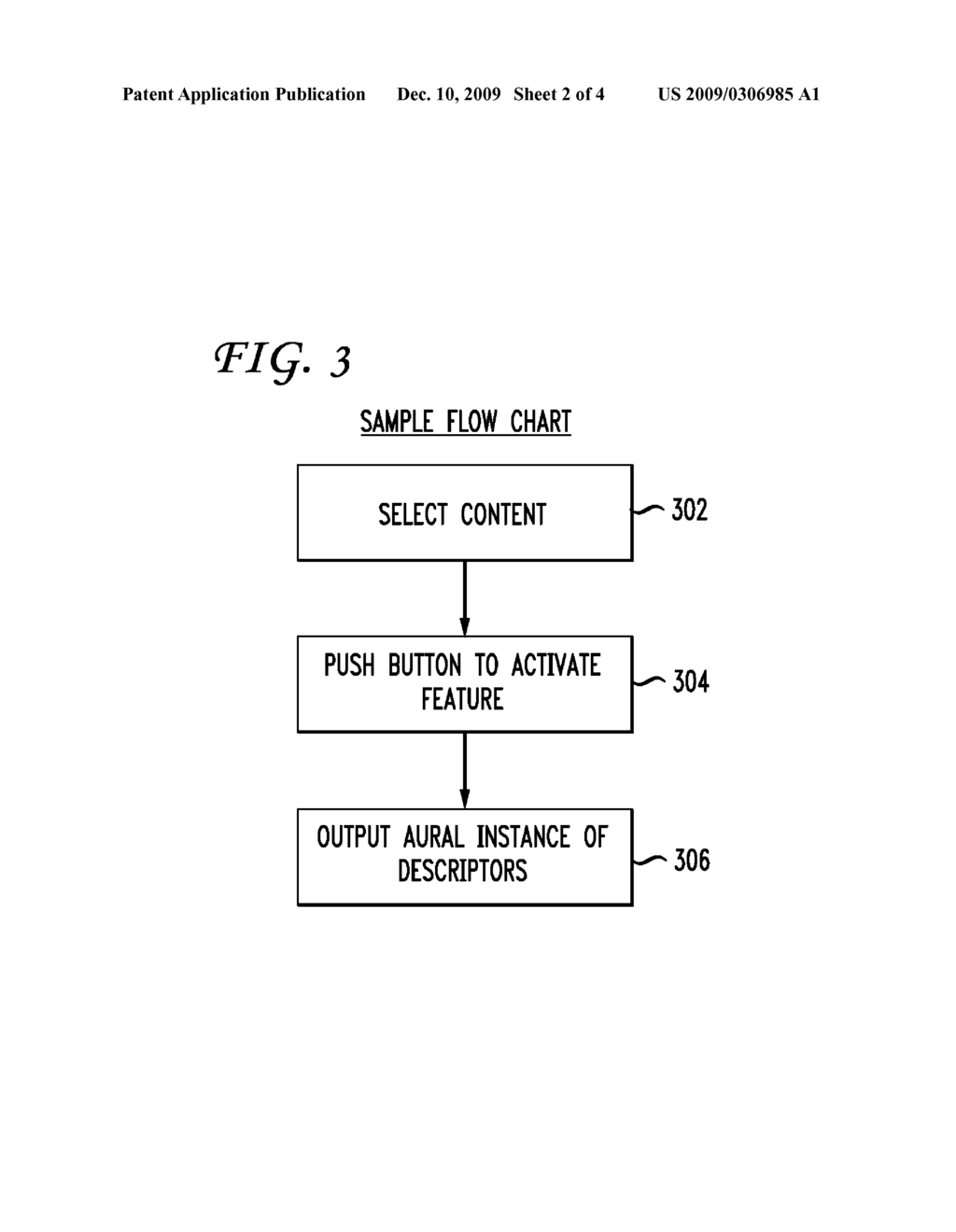 SYSTEM AND METHOD FOR SYNTHETICALLY GENERATED SPEECH DESCRIBING MEDIA CONTENT - diagram, schematic, and image 03