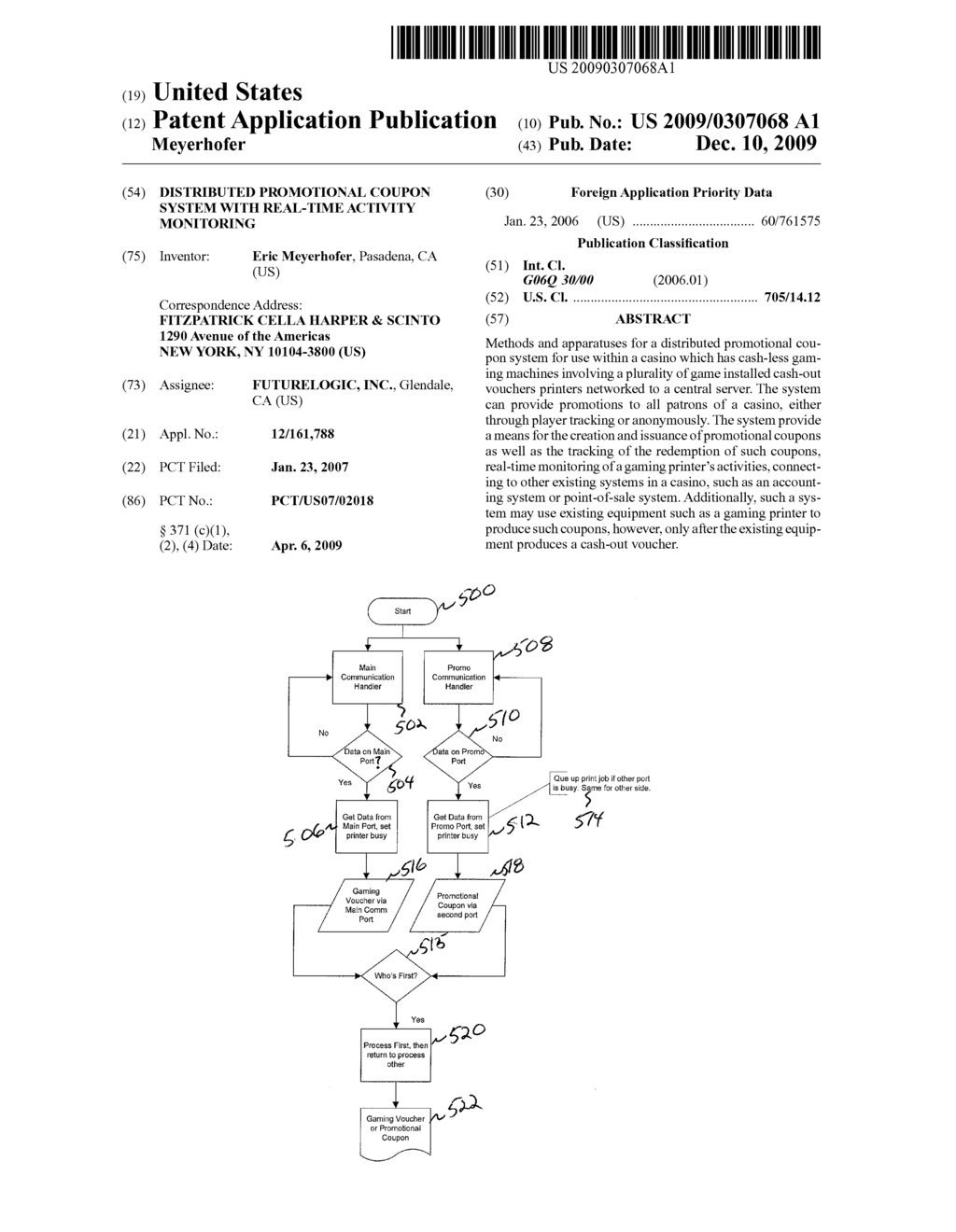 DISTRIBUTED PROMOTIONAL COUPON SYSTEM WITH REAL-TIME ACTIVITY MONITORING - diagram, schematic, and image 01