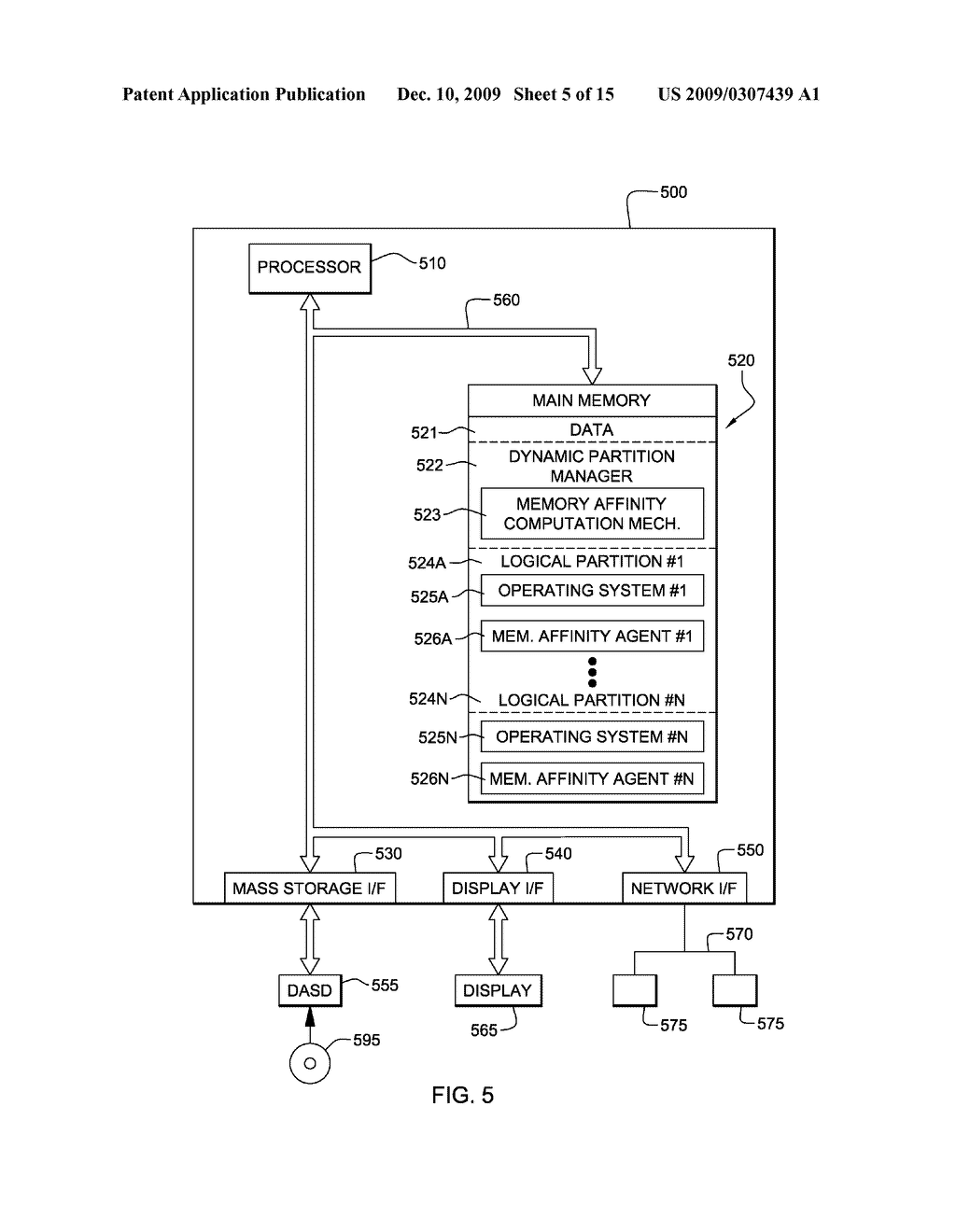 Dynamic Control of Partition Memory Affinity in a Shared Memory Partition Data Processing System - diagram, schematic, and image 06