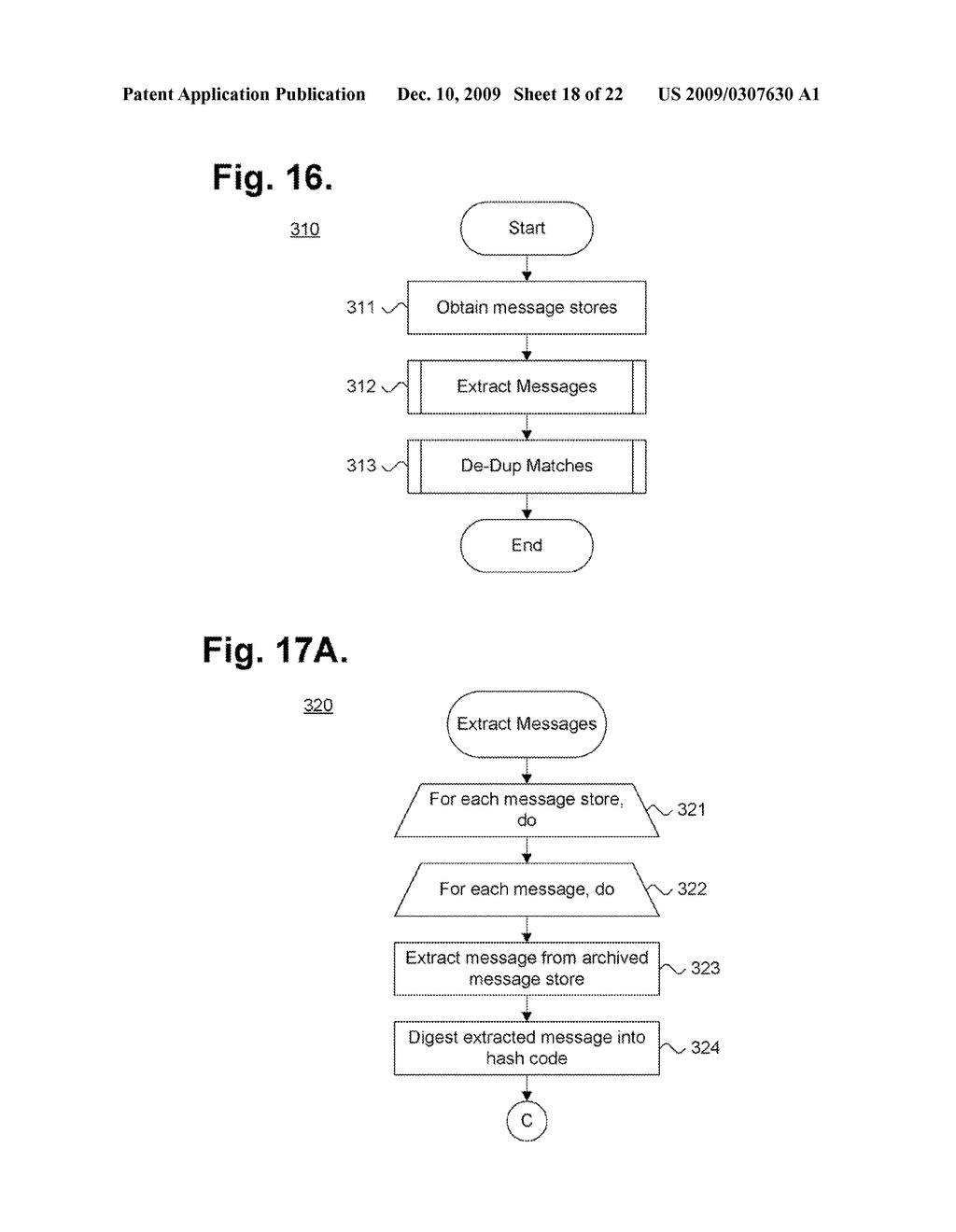 System And Method for Processing A Message Store For Near Duplicate Messages - diagram, schematic, and image 19