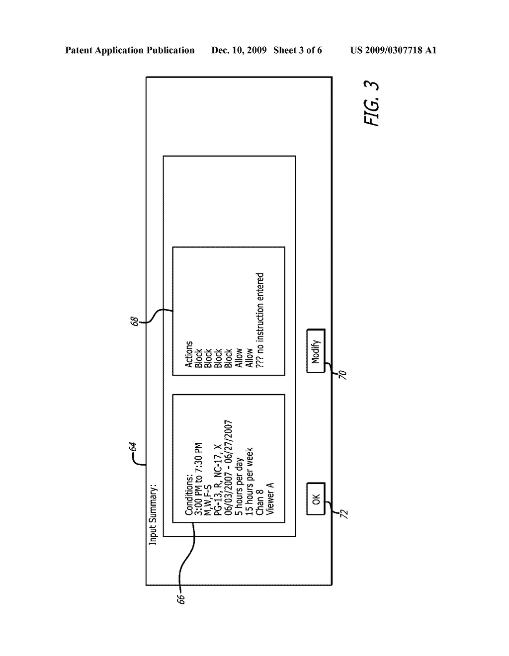 Method and Apparatus for User Configurable Table for Blocking or Allowing of Video and Audio Signals - diagram, schematic, and image 04