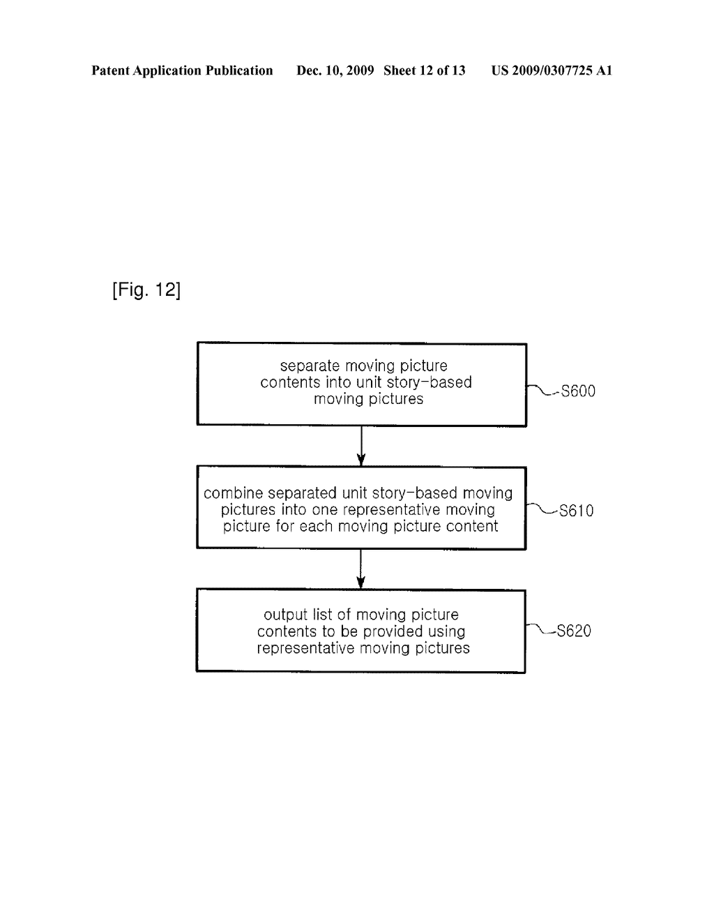 METHOD FOR PROVIDING CONTENTS INFORMATION IN VOD SERVICE AND VOD SYSTEM IMPLEMENTED WITH THE SAME - diagram, schematic, and image 13