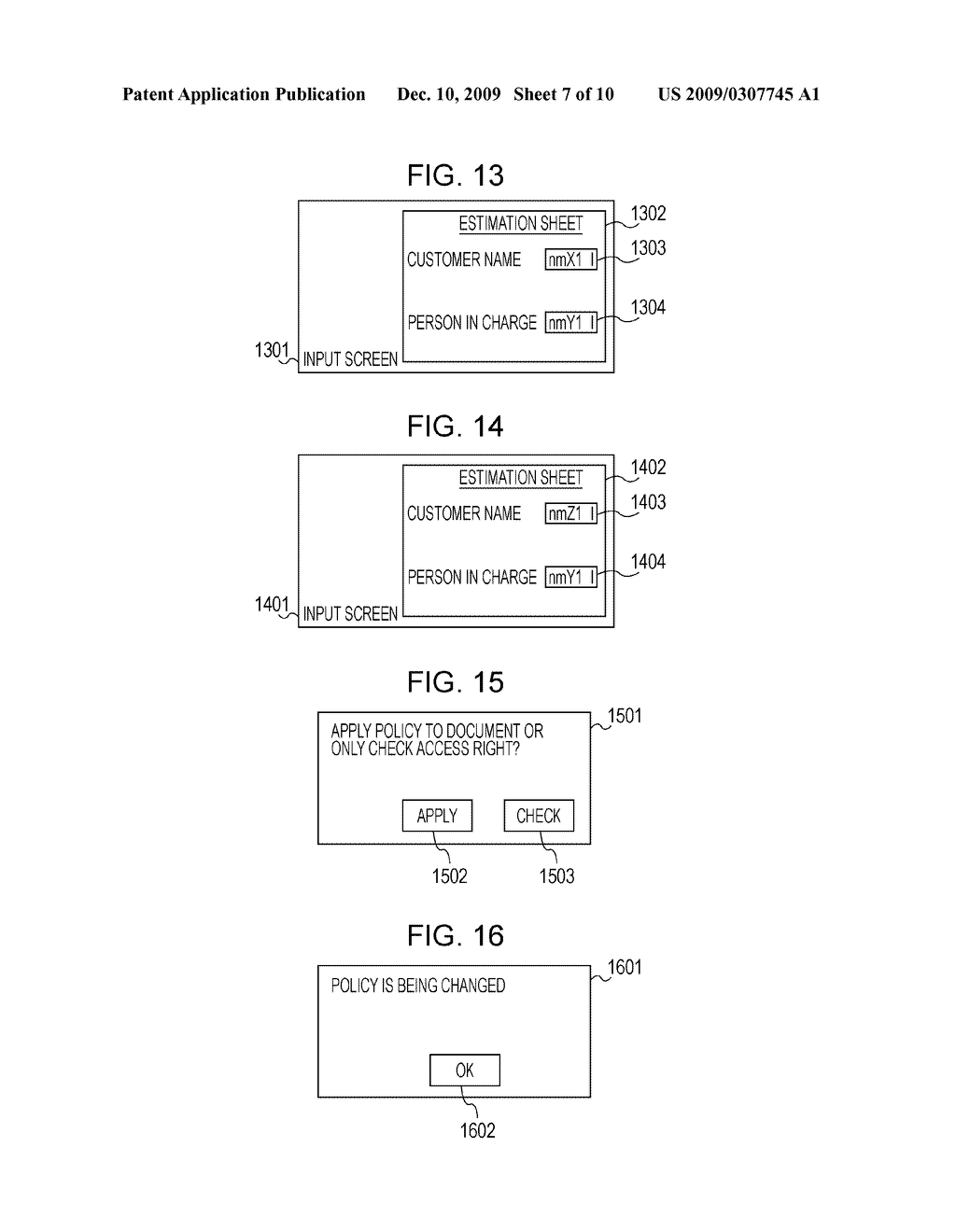 DOCUMENT MANAGEMENT APPARATUS, POLICY SERVER, METHOD FOR MANAGING DOCUMENT, METHOD FOR CONTROLLING POLICY SERVER, AND COMPUTER-READABLE RECORDING MEDIUM - diagram, schematic, and image 08