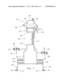 Shoulder surgery attachment for a surgical table diagram and image