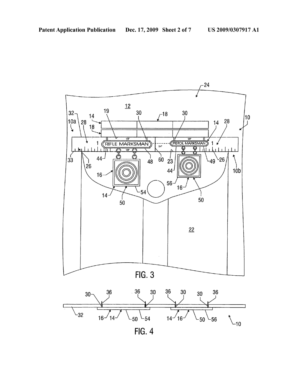 Apparatus and methods for the placement of badges, ribbons and/or other items - diagram, schematic, and image 03