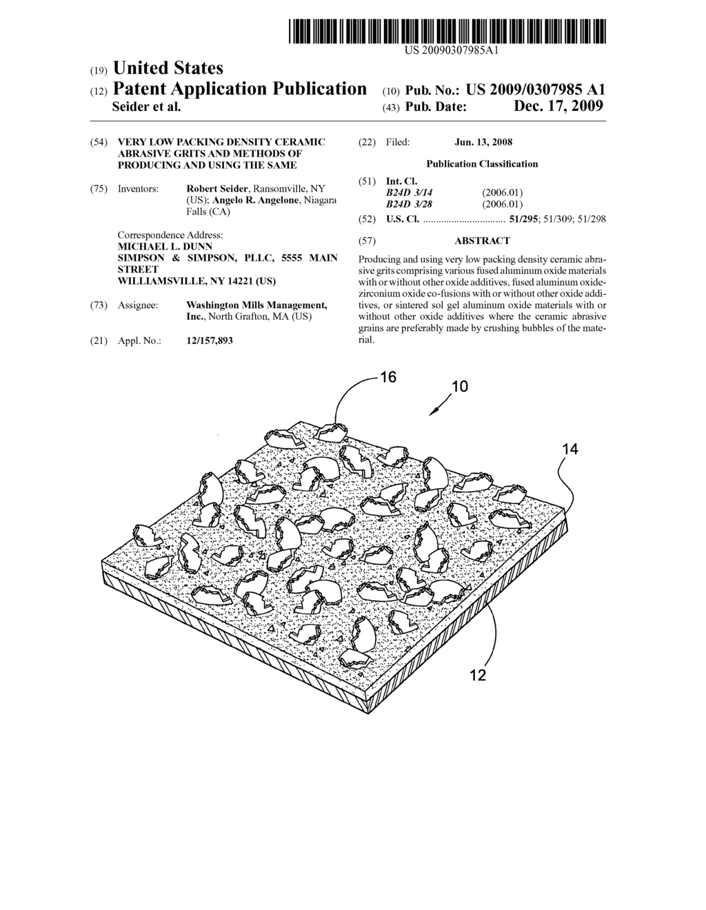 Very low packing density ceramic abrasive grits and methods of producing and using the same - diagram, schematic, and image 01