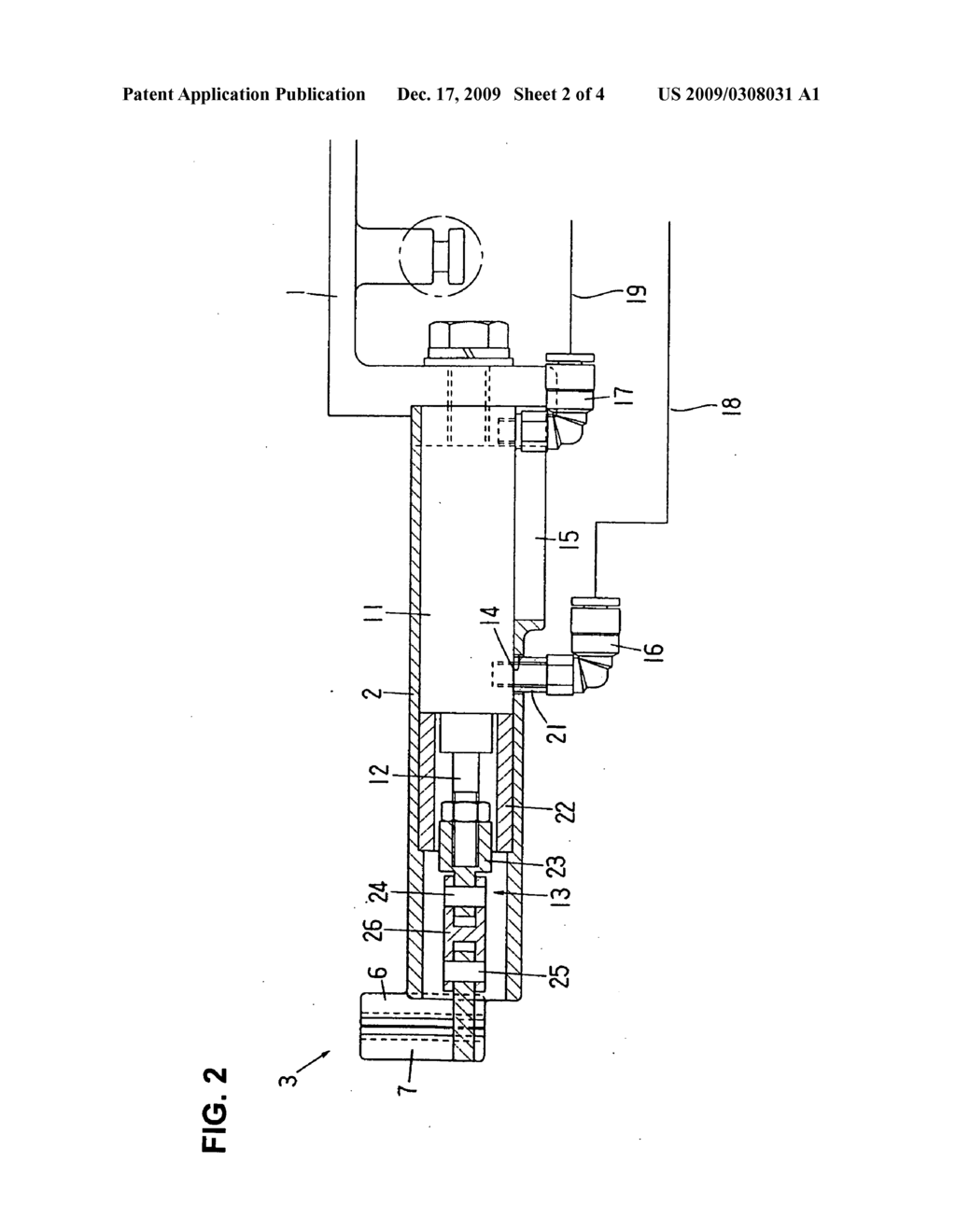 Gripper for an automatic bag filling apparatus - diagram, schematic, and image 03