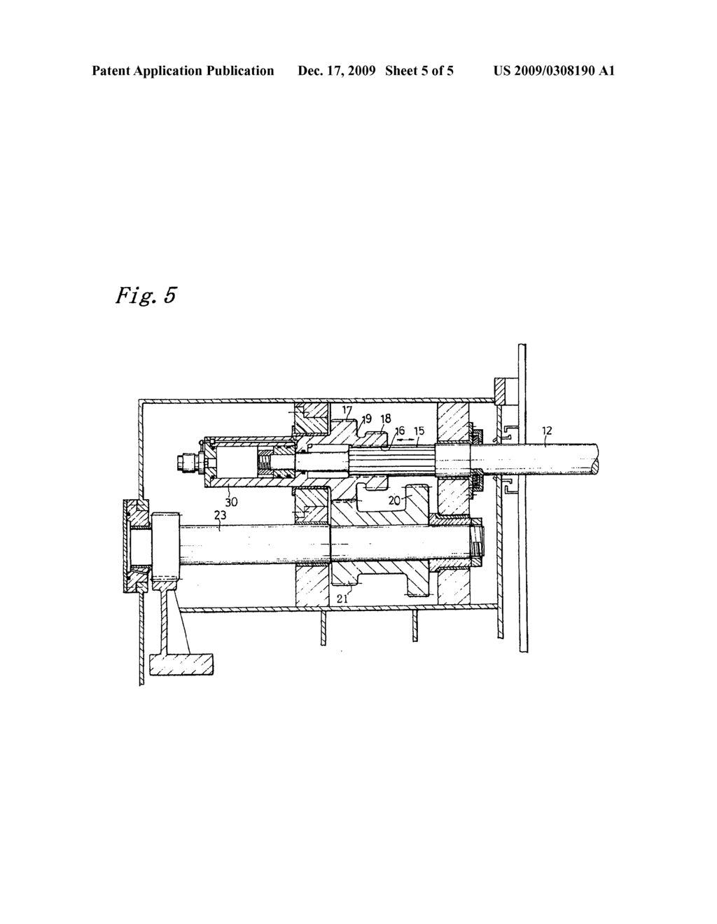 POWER TRANSMISSION APPARATUS FOR PRESS MACHINE - diagram, schematic, and image 06