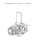 BREWING DEVICE FOR CAPSULE WITH CLOSURE MECHANISM OF VARIABLE TRANSMISSION RATIO diagram and image