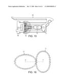 BREWING DEVICE FOR CAPSULE WITH CLOSURE MECHANISM OF VARIABLE TRANSMISSION RATIO diagram and image