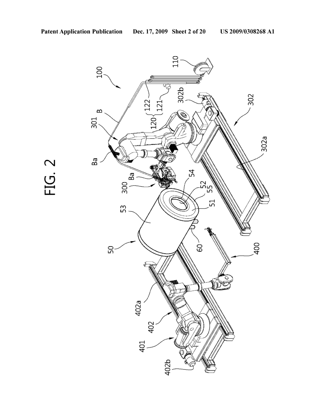 ROBOT BINDING APPARATUS FOR COIL PACKAGING - diagram, schematic, and image 03