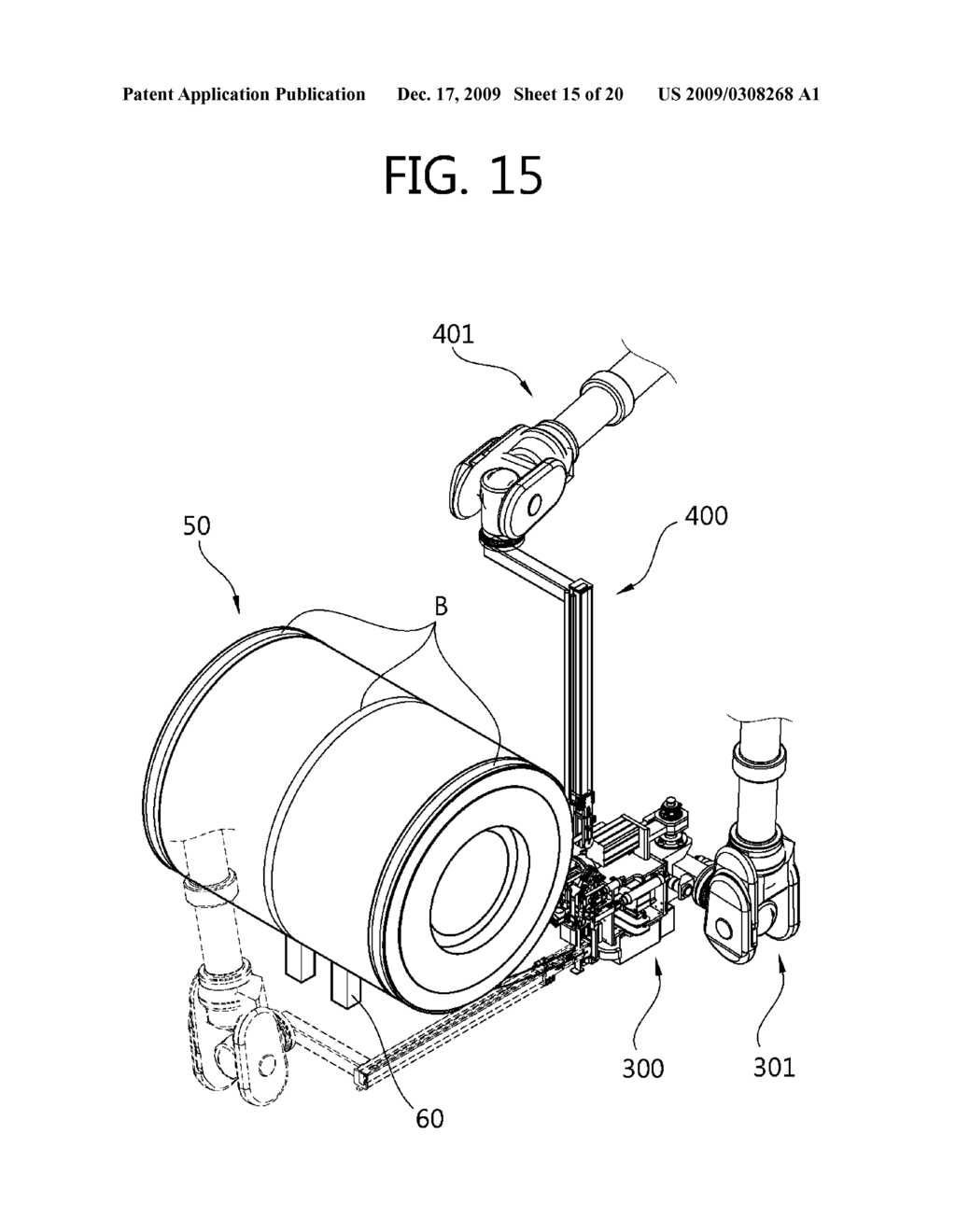 ROBOT BINDING APPARATUS FOR COIL PACKAGING - diagram, schematic, and image 16