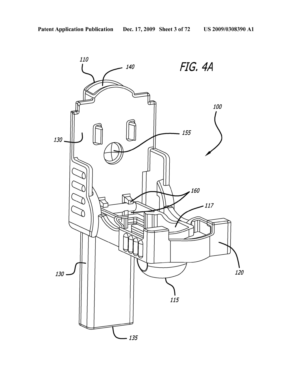 Dry Powder Inhaler and System for Drug Delivery - diagram, schematic, and image 04