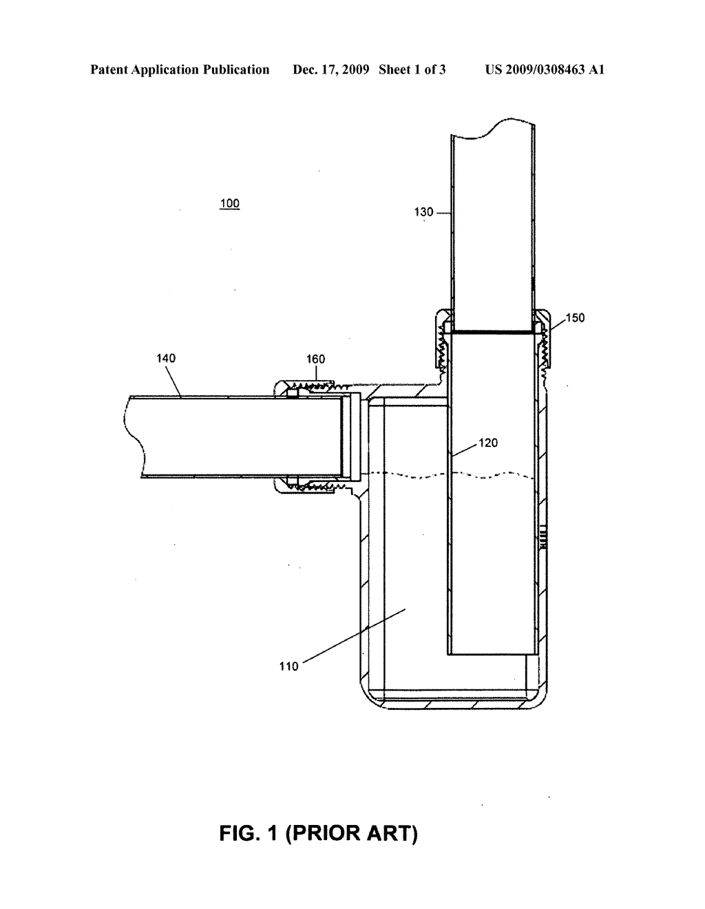 BOTTLE TRAP WITH INTEGRAL GAS SEAL - diagram, schematic, and image 02