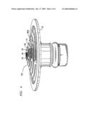 Fuel pressure regulator valve assembly diagram and image