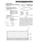 LAMINATED BODY AND METHOD OF PRODUCING THE SAME AS WELL AS INNERLINER FOR PNEUMATIC TIRE AND PNEUMATIC TIRE diagram and image