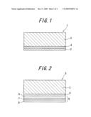 LAMINATED BODY AND METHOD OF PRODUCING THE SAME AS WELL AS INNERLINER FOR PNEUMATIC TIRE AND PNEUMATIC TIRE diagram and image