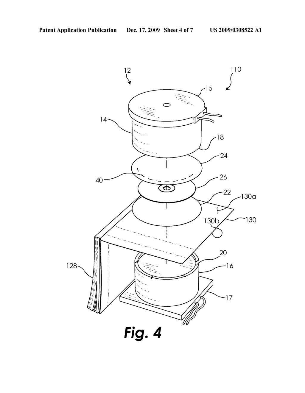 METHOD AND APPARATUS FOR SEALING MATERIALS WITHOUT GLUE - diagram, schematic, and image 05