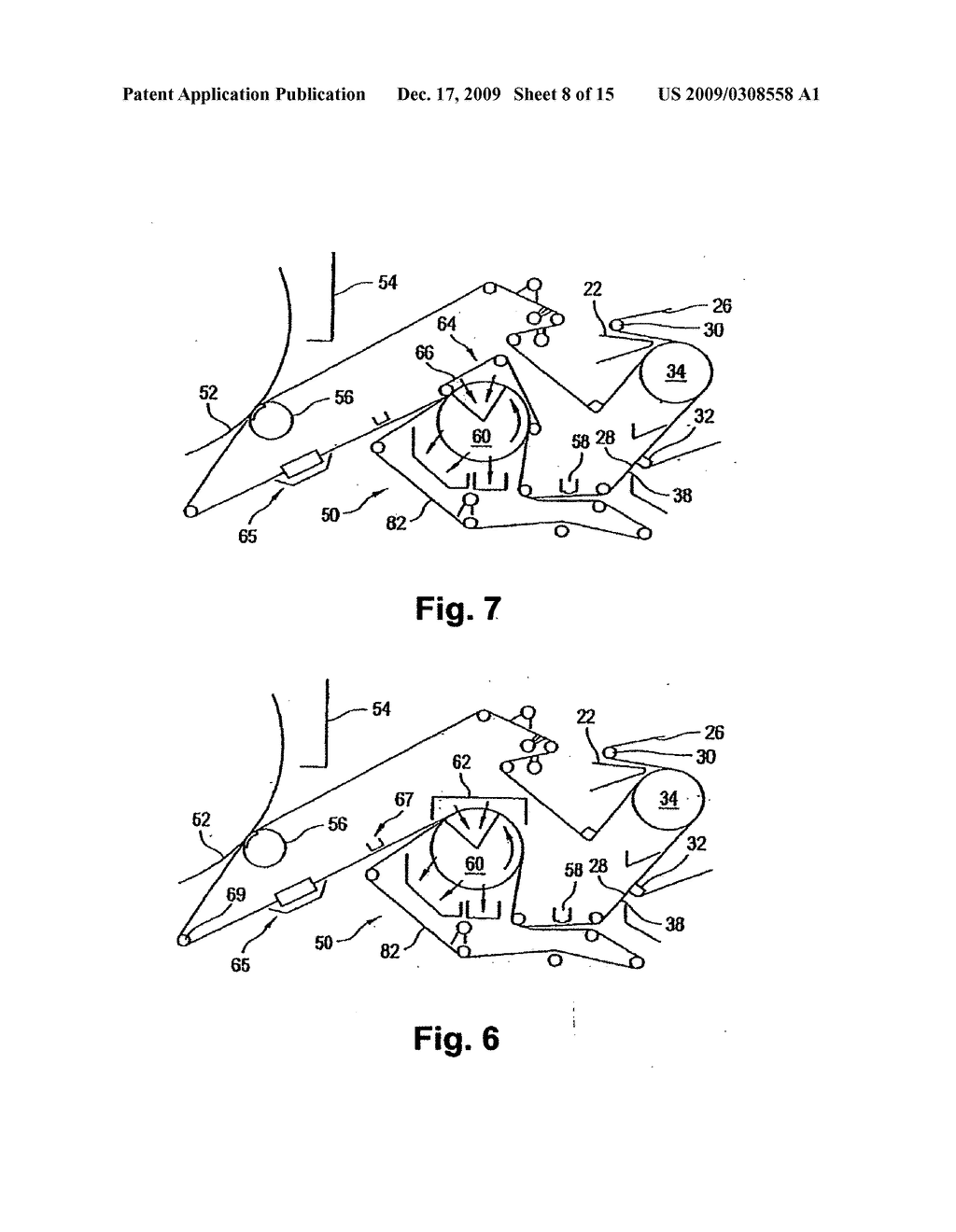 Structured fabric for papermaking and method - diagram, schematic, and image 09