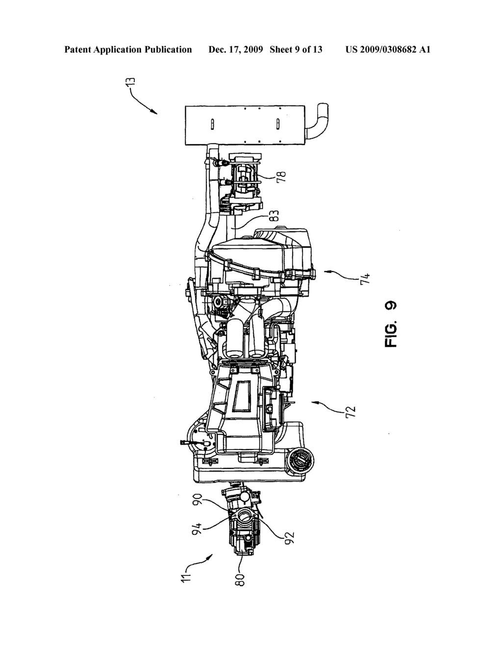 Power steering for an all terrain vehicle - diagram, schematic, and image 10