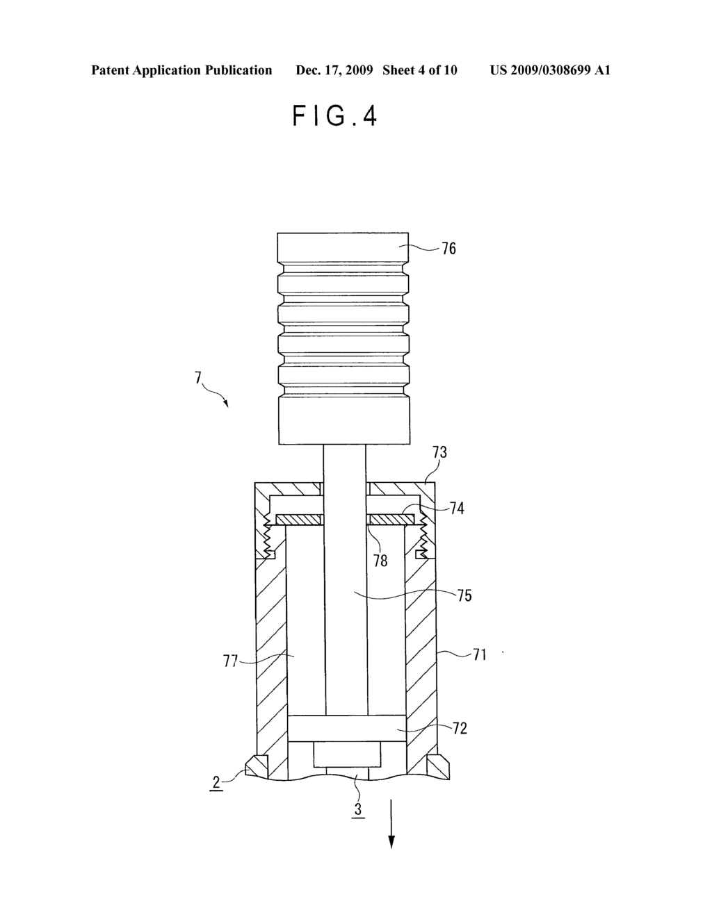 BRAKING DEVICE OF MEASURING INSTRUMENT AND MEASURING INSTRUMENT - diagram, schematic, and image 05