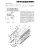 MEMBER FOR REMOVABLY CONNECTING AT LEAST ONE VERTICAL GUIDE AND SLIDE WALL ABOVE A CONVEYOR, THE VERTICAL GUIDE AND SLIDE WALL, AND GUIDE AND SLIDE MEANS FOR SAID WALL diagram and image