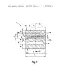 SENSOR ELEMENT HAVING IMPROVED THERMALPROPERTIES FOR DETERMINING A GAS COMPONENT diagram and image