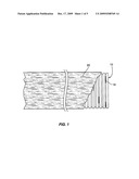 System for Supplying Tubular Geotextile Material for Perforated Drain Pipes diagram and image