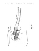 System for Supplying Tubular Geotextile Material for Perforated Drain Pipes diagram and image