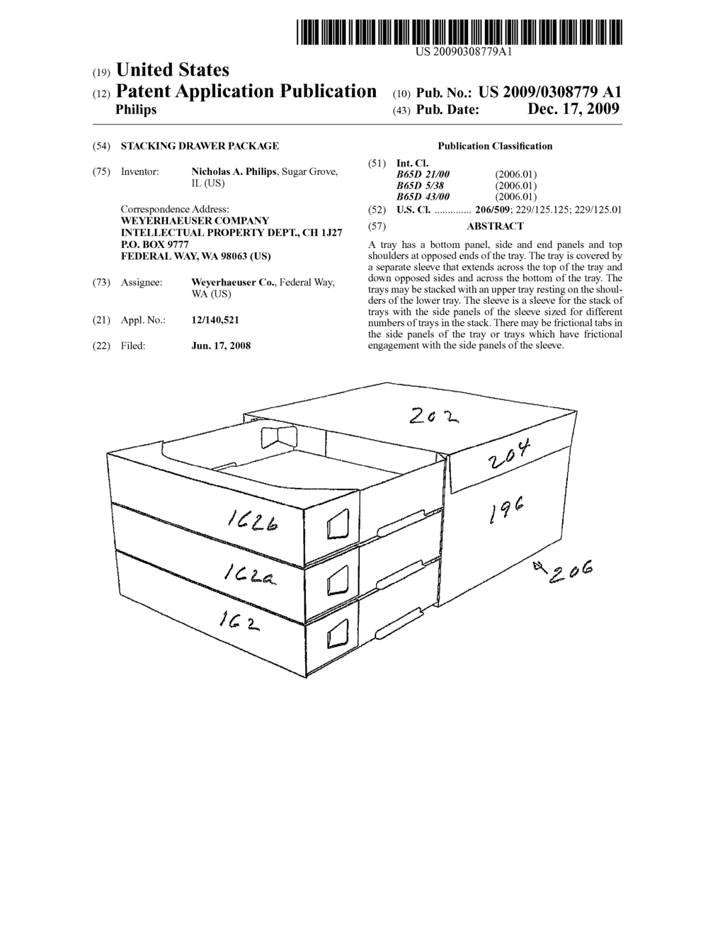 Stacking drawer package - diagram, schematic, and image 01