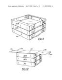 Stacking drawer package diagram and image