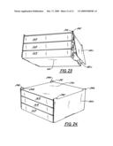 Stacking drawer package diagram and image