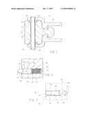KNUCKLE PIN FOR RAILWAY VEHICLE COUPLER diagram and image