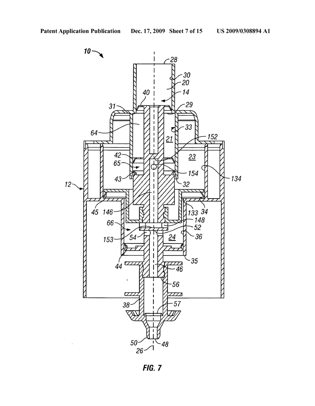 Withdrawal discharging piston pump - diagram, schematic, and image 08