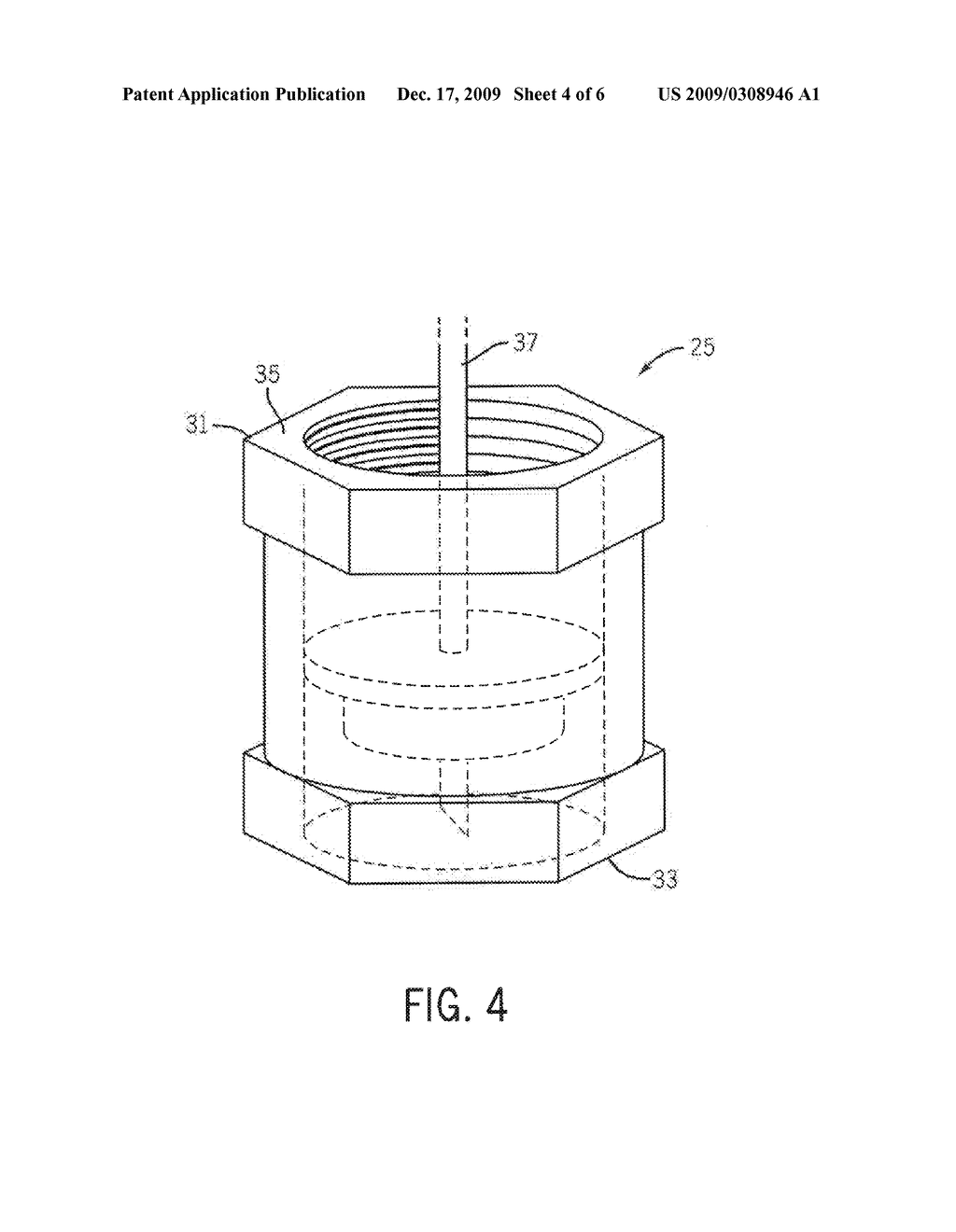 Aerosol Can Adaptor for Spraying Equipment - diagram, schematic, and image 05