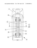 Oscillating sprinkler with adjustable mechanism diagram and image