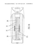 Oscillating sprinkler with adjustable mechanism diagram and image