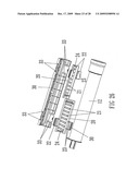 Oscillating sprinkler with adjustable mechanism diagram and image