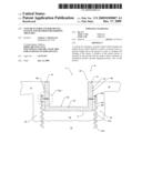 Concrete form anchor device, system and method for forming trenches diagram and image