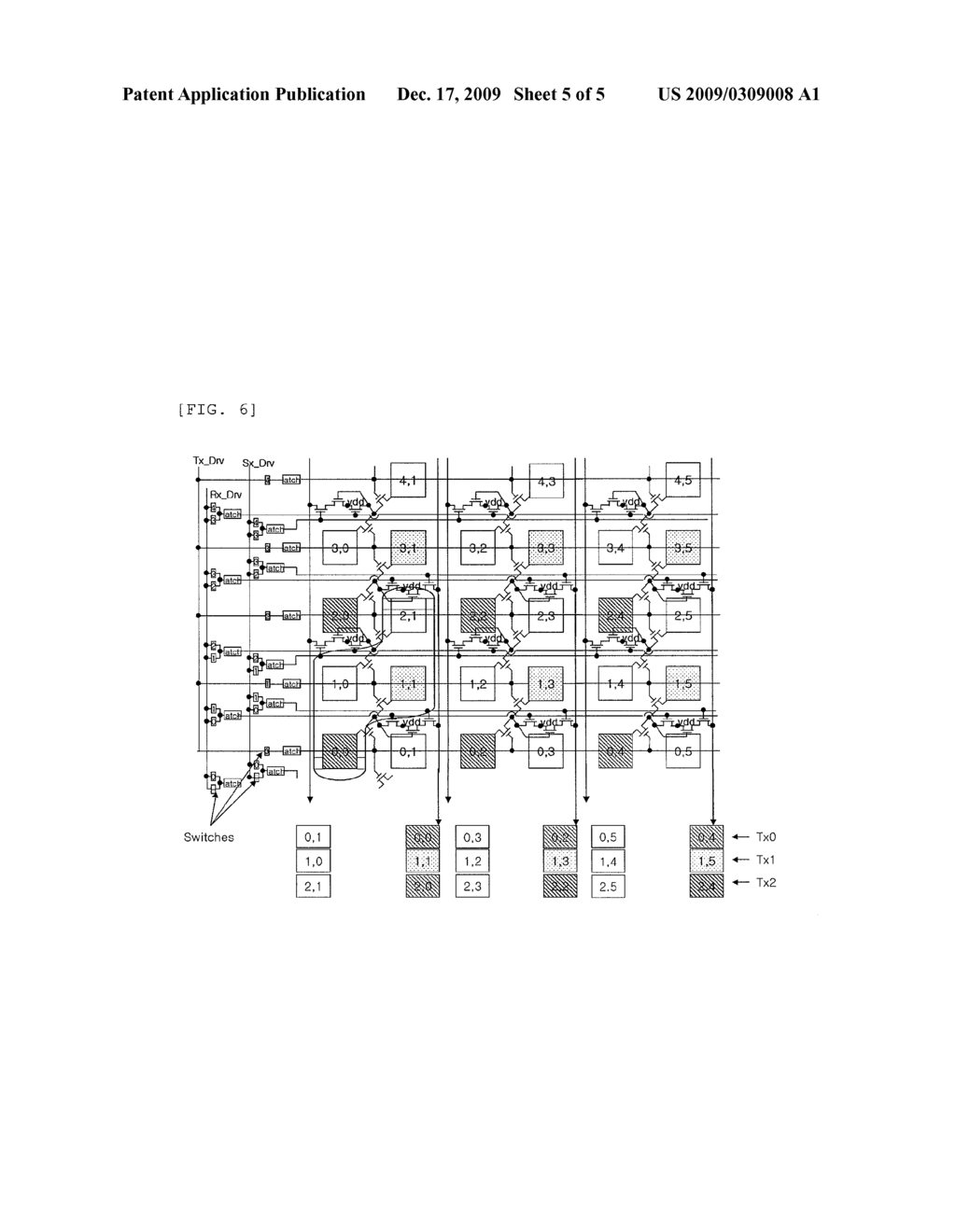 4 TRANSISTORS 4 SHARED STEP & REPEAT UNIT CELL AND 4 TRANSISTORS 4 SHARED IMAGE SENSOR INCLUDING THE UNIT CELLS - diagram, schematic, and image 06