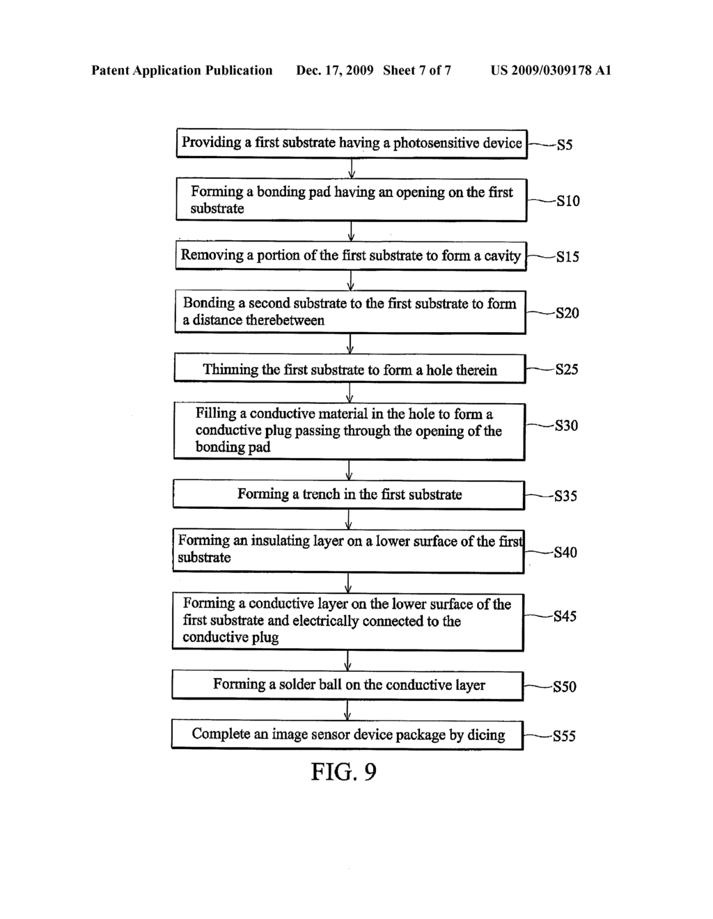 IMAGE SENSOR PACKAGE AND FABRICATION METHOD THEREOF - diagram, schematic, and image 08