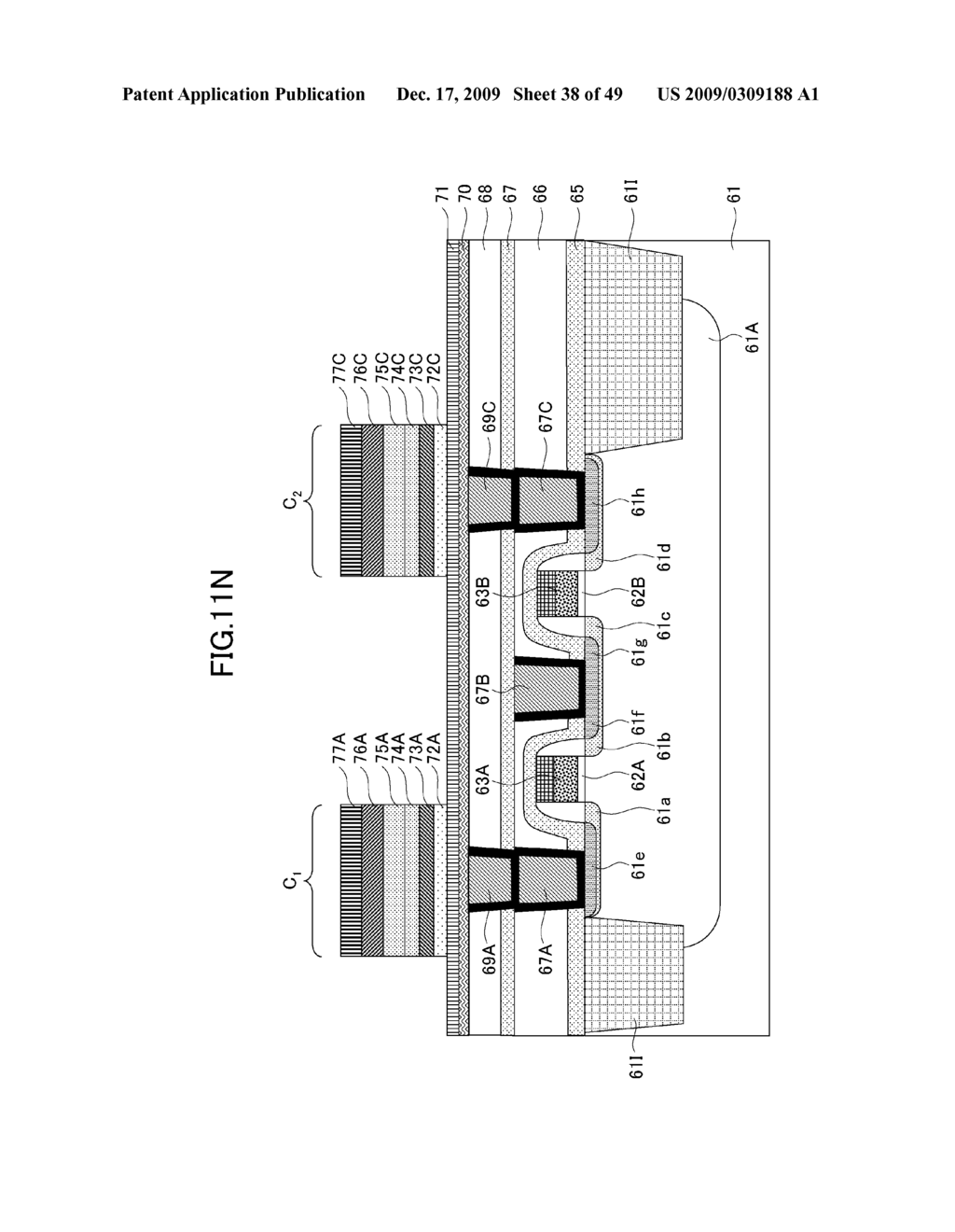 SEMICONDUCTOR DEVICE AND METHOD OF MANUFACTURING SAME - diagram, schematic, and image 39