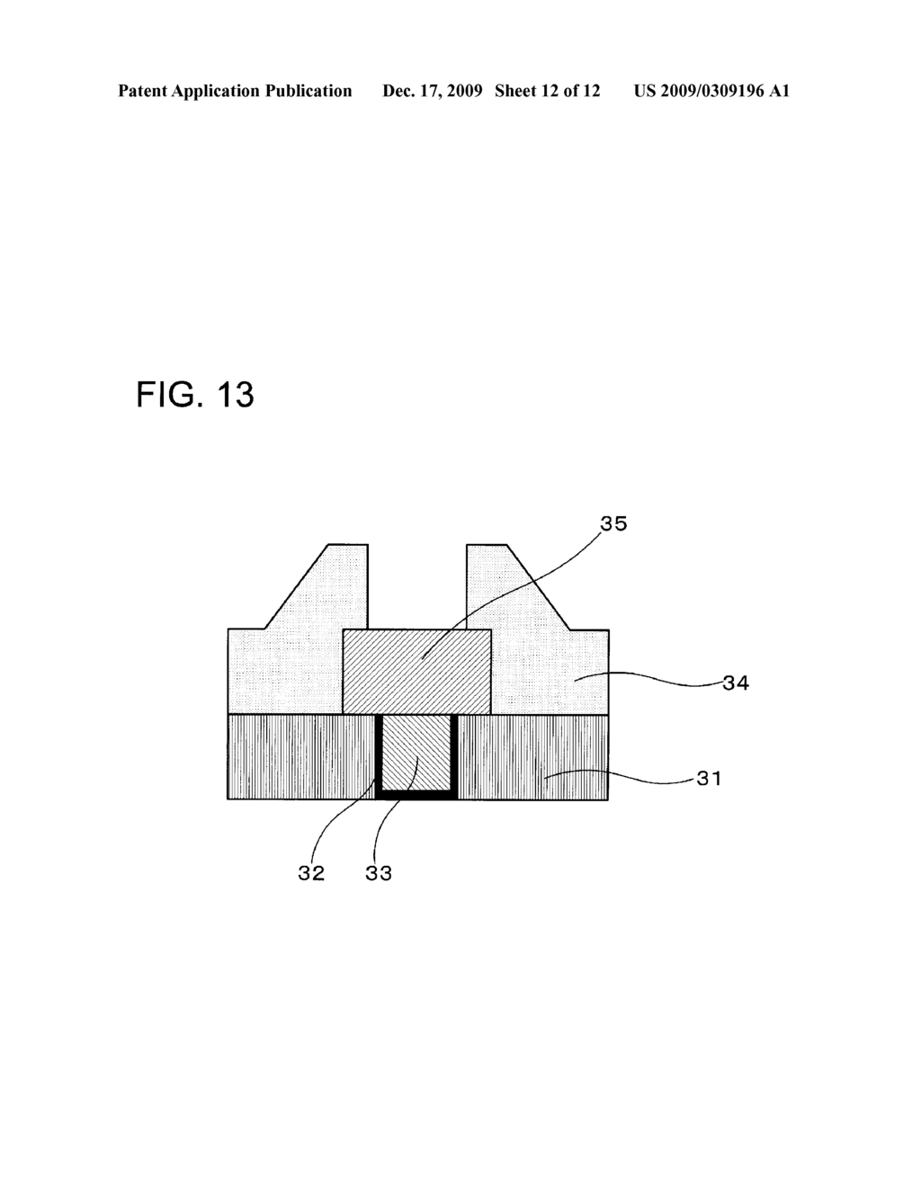 SURFACE-HYDROPHOBICIZED FILM, MATERIAL FOR FORMATION OF SURFACE-HYDROPHOBICIZED FILM, WIRING LAYER, SEMICONDUCTOR DEVICE AND PROCESS FOR PRODUCING SEMICONDUCTOR DEVICE - diagram, schematic, and image 13