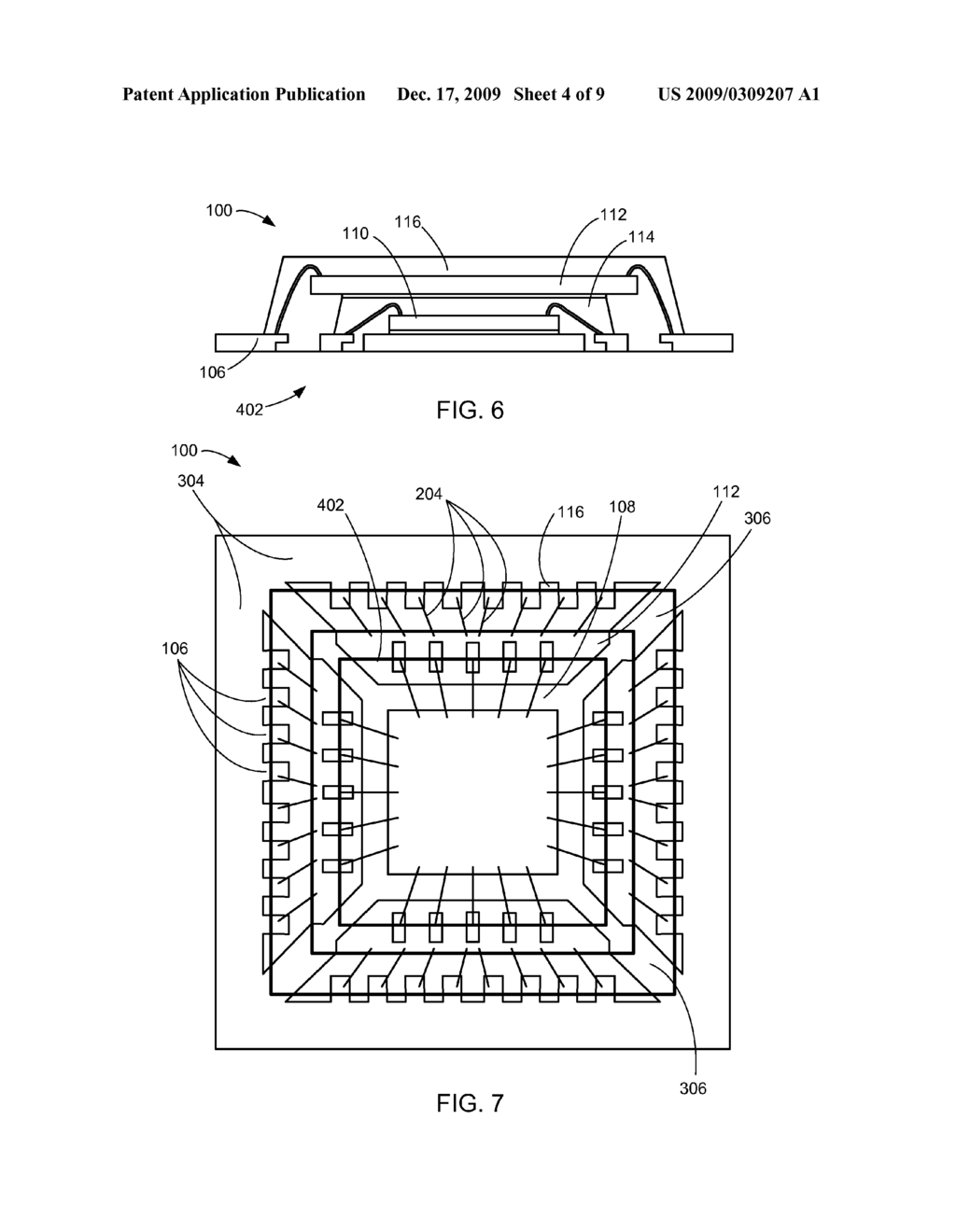 INTEGRATED CIRCUIT PACKAGE SYSTEM WITH DIE AND PACKAGE COMBINATION - diagram, schematic, and image 05