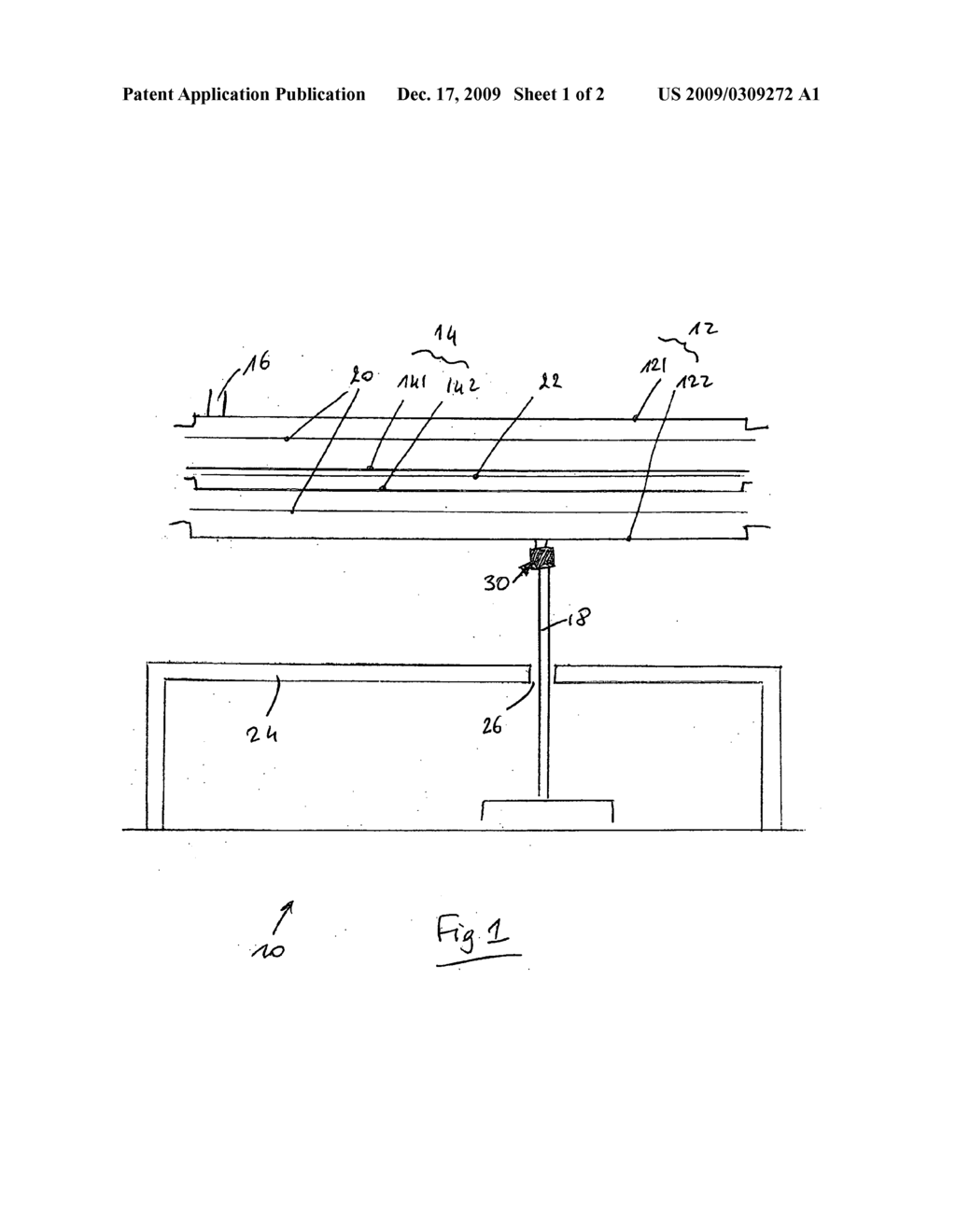 MOULDING DEVICE AND PRODUCTION PROCESS - diagram, schematic, and image 02