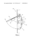 Gas Fuel Filling Lid Device for Vehicle diagram and image