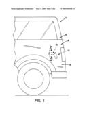 MOUNTING ARRANGEMENT FOR MOUNTING CLADDING TO VEHICLE BODY diagram and image