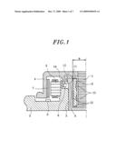 HYDRODYNAMIC BEARING DEVICE diagram and image